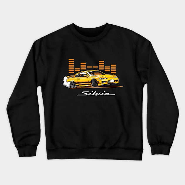 Silvia s15 Crewneck Sweatshirt by JDMAPEX